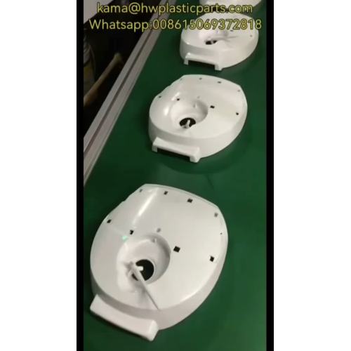 Plastic injection molded base frame
