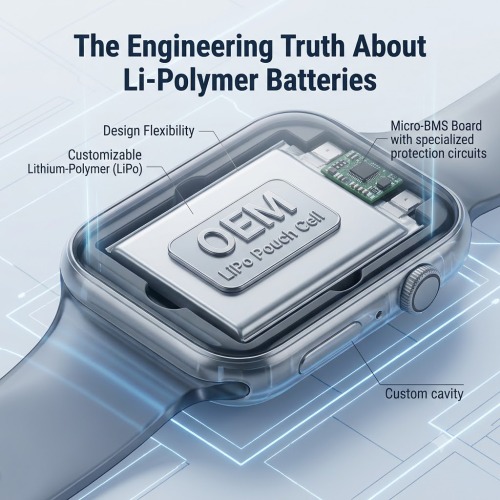 Οδηγός μπαταρίας Li-Polymer για OEM: Pouch Cells, Swelling & Custom Pack Design