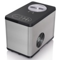 Stainless Steel Home Mini Soft Ice Cream Maker with Self-Chilling Compressor and Touch Panel - 1.5L1
