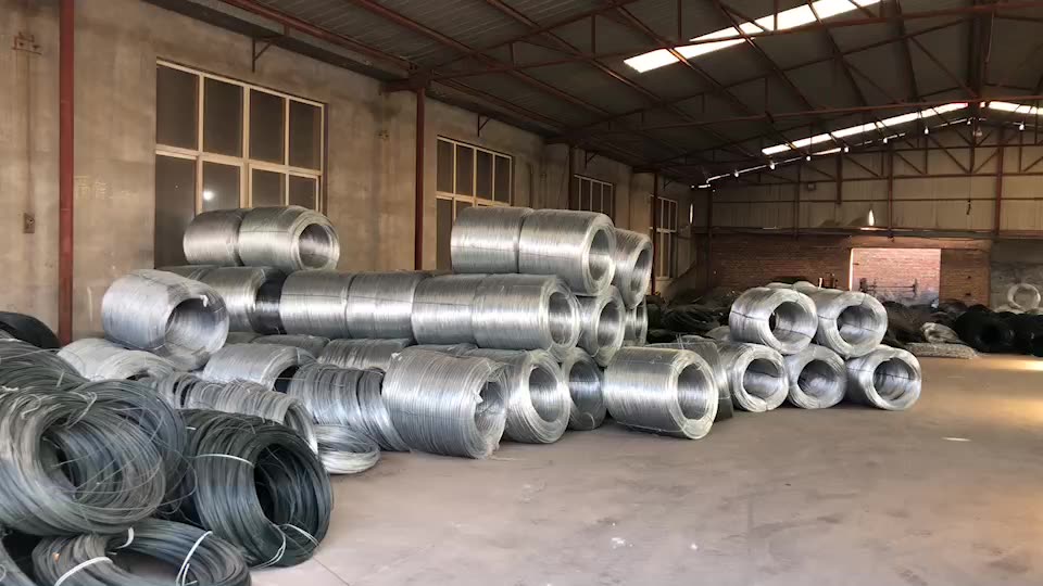 18 Gauge ocynkowane drut żelazny ocynkowany drut wiążący dla konstrukcji1