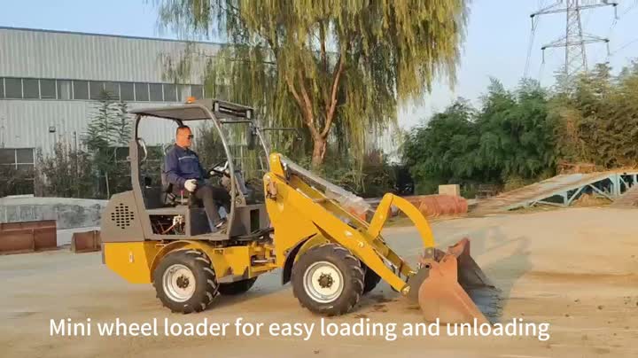 Mini Wheel Loader Electric Loader