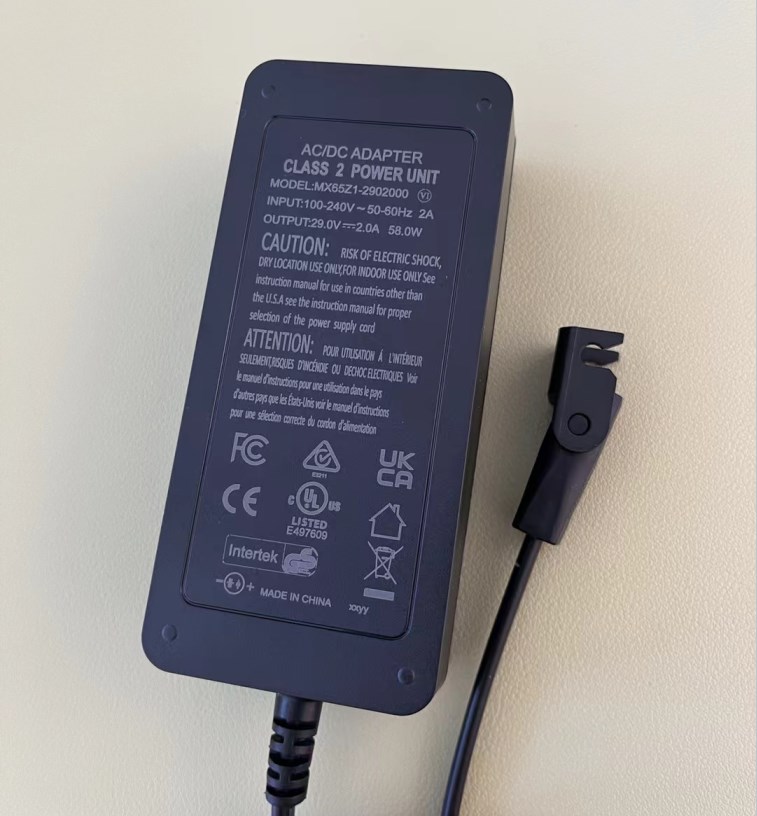 29v 2a power adapter UL1310