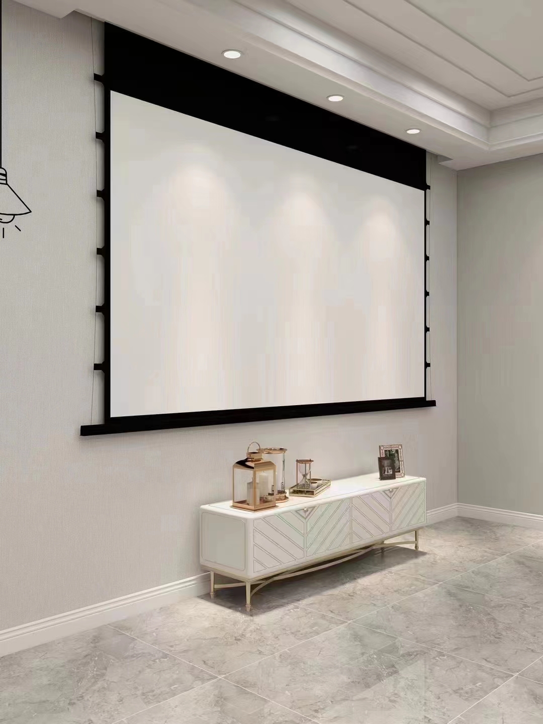 Intelligent projector screen