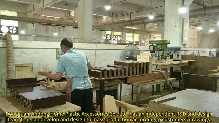 3 Drawer Wood Nightstand Production