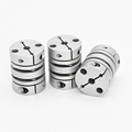 Aluminum Flexible Shaft Double Disc Coupling D19mm L27mm - Factory Direct Sales1