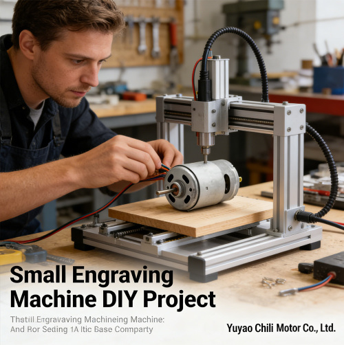 छोटे उपकरण अनुप्रयोगों के लिए विश्वसनीय ब्रश डीसी मोटर