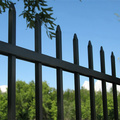 Powder Coated Black Metal Tubular Aluminum Fence Panels for Gardens1