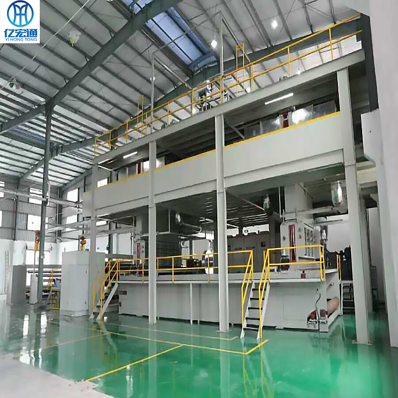 Double S non-woven production line production process 