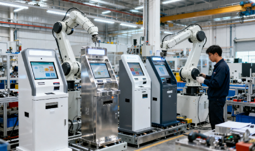 Construindo uma cadeia de suprimentos resiliente na fabricação de quiosques de autoatendimento em meio à incerteza global