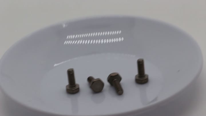 Hexagonal M3 aerospace titanium alloy high locking screws