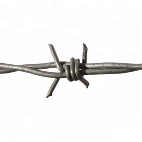 Hot Saling Barbed Wire Kualitas Tinggi Galvanis Galvanis Barbed Wire Fence Untuk Harga Produksi Langsung1