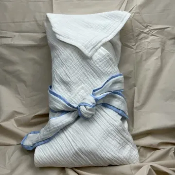 Baby 100%Cotton 4 Layers of Gauze 40s Baby Blanket Summer Blanket Coating1