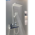 Smart Digital Display Brass Thermostatic Faucet Set - Gun Gray Finish1