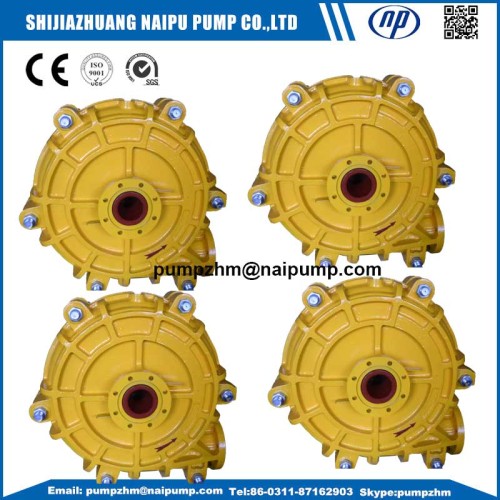 liner karet bushing tenggorokan untuk pompa horizontal 8/6