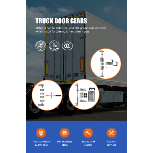 Perlengkapan pengunci pintu truk
