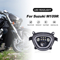 YongJin High Quality Motorcycle Spot Fog Light Headlight for Suzuki Intruder M109R Boulevard M109R1