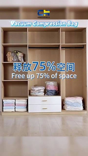 Pump-Free Compression Bags For Easy Home Storage
