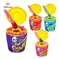 Juicy Fruity Drop Gummy Sweets with Sour Dipping Gel1