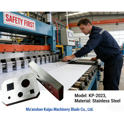 Durable Stainless Steel Shearing Blade for Industrial Sheet Metal Processing