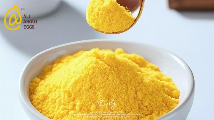 Pó de gema de ovo salgado
