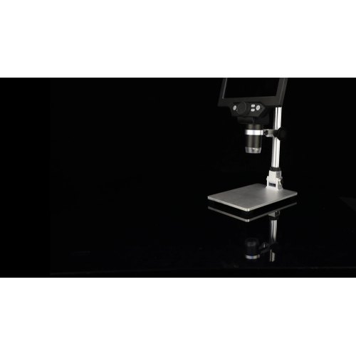 Microscopio digitale G1200 HD LCD da 7 pollici da 12 mp microscopio USB1