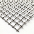 Coarse to Fine 304 Stainless Steel Crimped Sieving Woven Wire Mesh for Heavy Duty Mining Vibrating Screens1