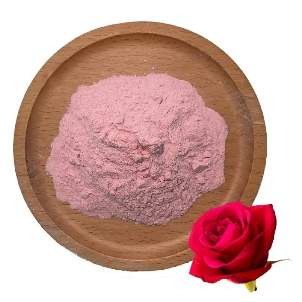 Polvere di petali di rosa