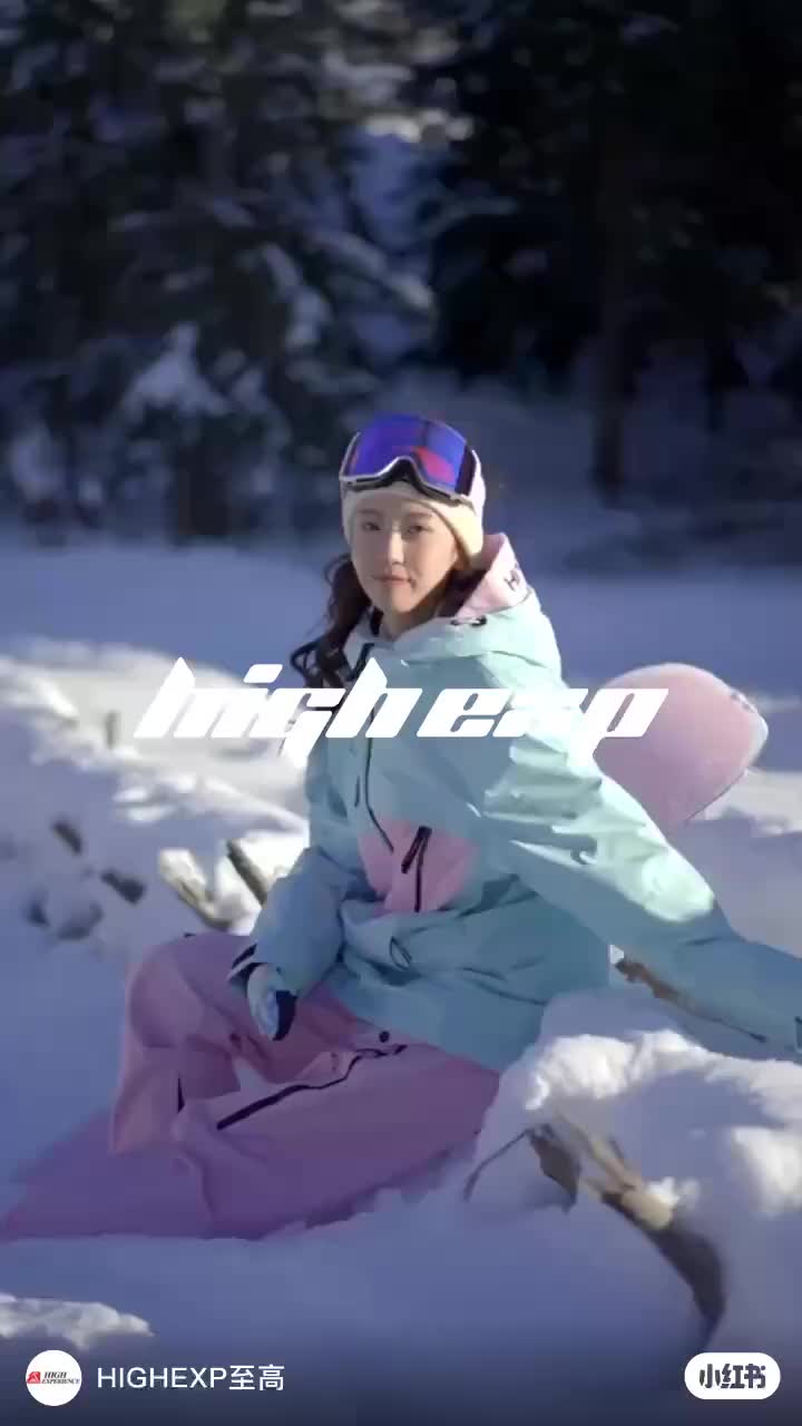 Vídeo da jaqueta de snowboard