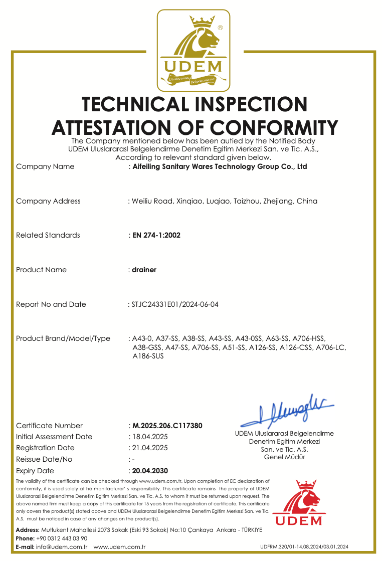 TECHNICAL INSPECTION ATTESTATION OF CONFORMITY