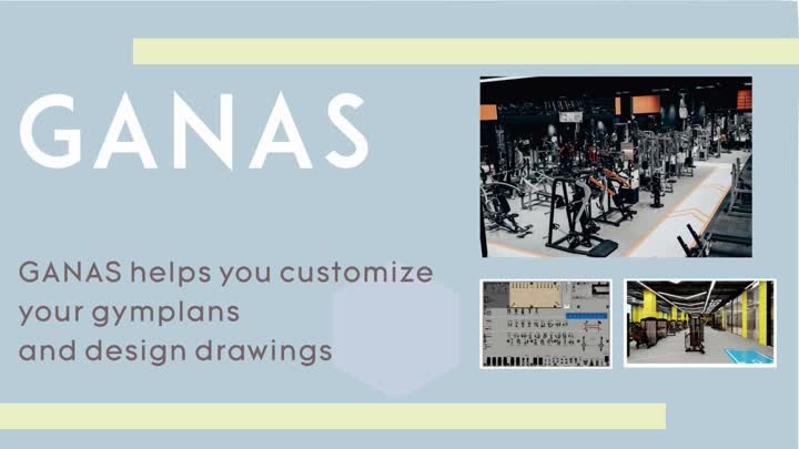 GANAS helps you customize your gymplans and design