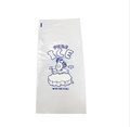 Custom Printed Food Grade 8Lb Clear Plastic Ice Bag with Drawstring1