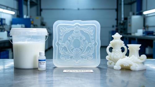 Borracha de silicone para molde resistente a altas temperaturas: Silicone de cura por condensação para condições de fundição em alta temperatura