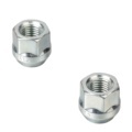 M14x1.5 Wheel Lug Nuts, 20 Pack - Open-End Lug Nuts with 3/4'' (19mm) Hex and 0.83'' (21mm) Height, Zinc Finish1