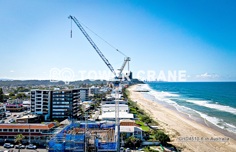 Luffing Tower Crane GHD4510-6 in Australia