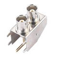 BNC Connector Jacket Mount PCB Male to Female 50 Ohm BNC001-2P1