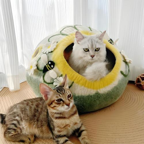 Кошачье гнездо чувствовало