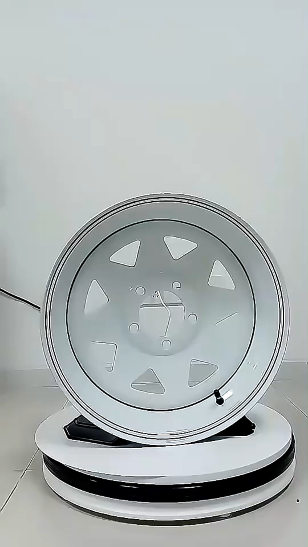 Bestverkaufte langlebige mit 14 -Zoll -Stahlrädern 4x100 8 Spoke Chrome Trailer Rand und Tire1