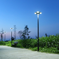 Vmaxpower Outdoor Solar LED Garden Lamp with Post1