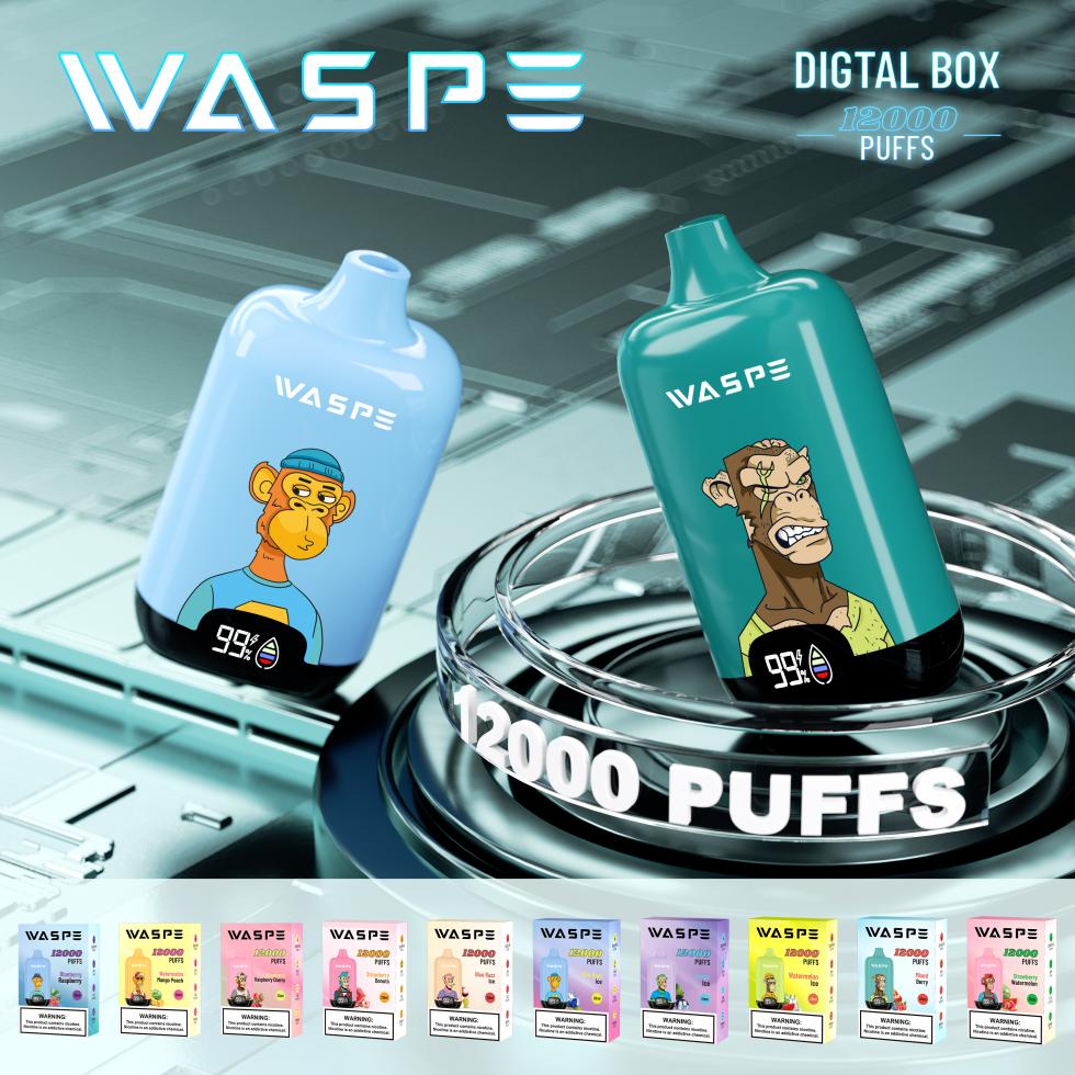 WASPE Digital Box 12000 Puffs 