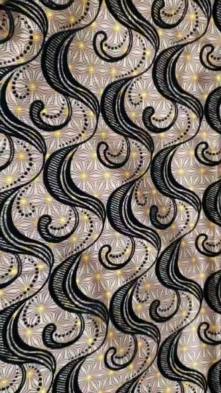 printed flocking fabric