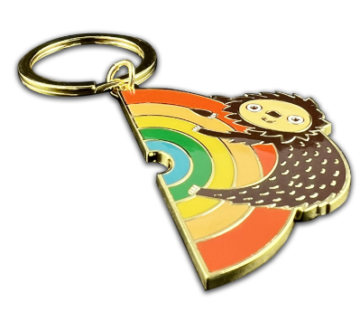 Keychain logam