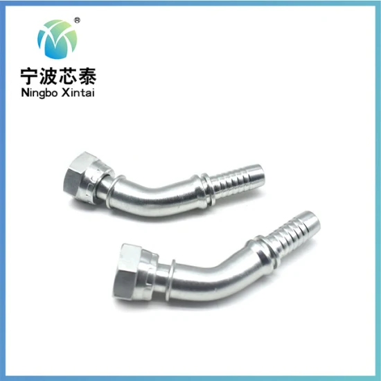 Conectores de tubo de manga roscada 1JO Connector de ajuste de tubo de mangueira hidráulica jic masculino1