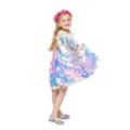 High Quality Mermaid Princess Colorful Shiny Sequined Cloak Girls Sweet Anime Capes for Halloween Party1