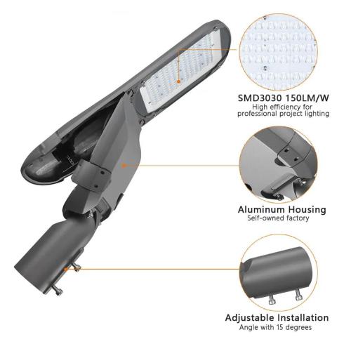 Why are solar street lights configured differently in cities and in rural areas?