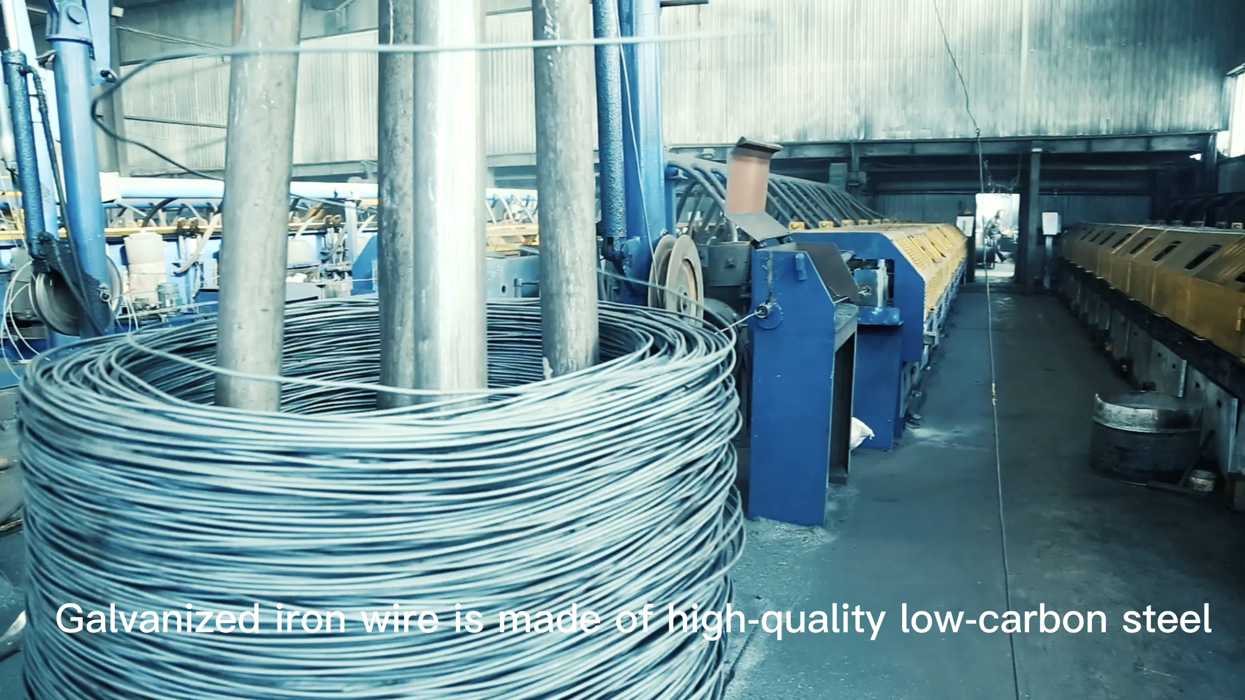 Factory price electro hot dipped galvanized iron wire1