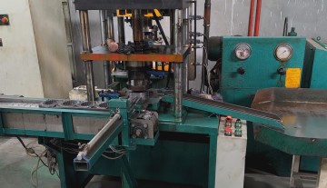 Washing machine motor stator production