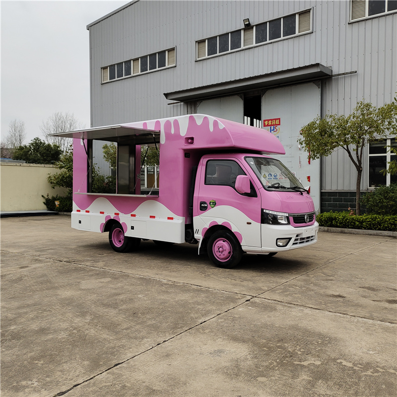 کامیون بستنی دوقلو عقب