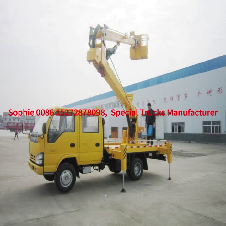 Camión de trabajo aéreo