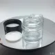 Frasco de vidro âmbar 30g com tampa para creme