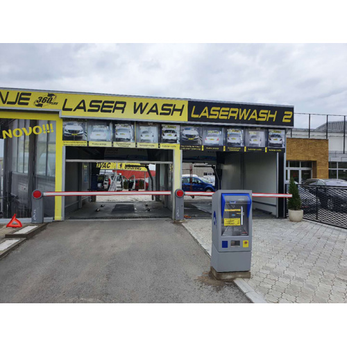 Leisuwash distributor Aso-ler in Serbia reorder 5 sets automatic car wash system leisuwash 360!